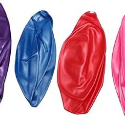 BESPORTBLE 4pcs Burst Thickened Ball Stability Trainer for Fitness Home and Gym Use Colors Red Purple-image-68