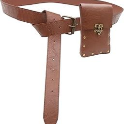 ™ Belt Pouch Waist Bag Retro Design Fanny Pack for Performance Costume Brown | Medieval & Renaissance | Reenactment & Theater | Costumes Reenactment Theater-image-24