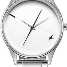 Men Stunners Quartz Analog Silver Dial Metal Strap Watch for Guys-NS3290SM01/NT3290SM01-14