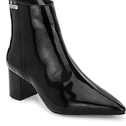 el paso Women's Faux Leather High Heel Formal Chelsea Boots-picture-43