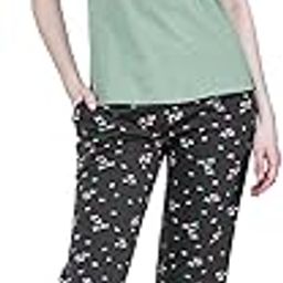 Women TOP & Pyjama Night Suit Set-image-20