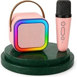 Novo Baby Mike for Kids with Speaker – Mini Mic Toy with LED Lights & Bluetooth | Rechargeable Karaoke Mic with Speaker for Toddlers, Boys & Girls | Musical Gift for 2+ Year Old Kids (Sqare)-28
