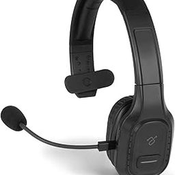 Aluratek Wireless Bluetooth 5.0 Stereo Headset with Noise Cancelling Boom Mic, for Car, Truck Driver, Business, School, Home Office, Cell Phones, PC & MAC, 34Hrs Talk Time (ABHM100F)-19