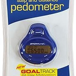 GO WALKING 340 STEP DISTANCE GOAL TRACK PEDOMETER BLUE-image-34