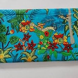 Kalap Floral Printed Cotton Cloth Materiel Indian Cotton Hand Block Print Fabric Running Jaipuri Hand Block Printed Women Dress Material Kurtis Natural 44" Inches Width 2.5 Meter (Modal 22)-image-56