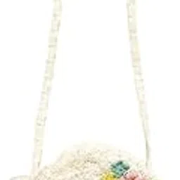 happy threads |Handcrafted Crochet Lamb Purse, Cute Sling Bags for Girls/Boys,Toddlers, Kids-picture-5