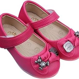 18 To 24 Months Synthetic Leather Ballerinas/Belly Sandal/Booties for Girls (Pink)-BT4872-image-95
