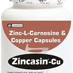 Zincasin -CU contains Zinc L carnosine with Copper Supplement | SupportLeaky Gut Care, immunty, Stomach Ulcer & Mucus Membrane layer Protection Supplement - 60 Capsules-16