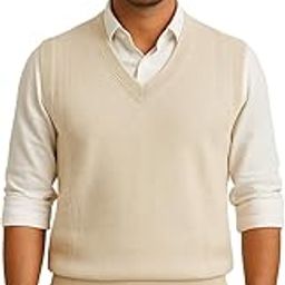 Mens Woollen Solid Sleeveless Sweater for Winters-image-92