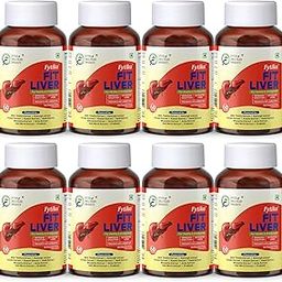 Fytika Fit Liver | Liver Detox Supplement | Liver Detox with Milk Thistle, Kalmegh, Kutaki, Kasani, Haldi | For Men & Women | 480 Tablets (Pack of 8)-image-17