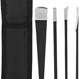 Manicure Set,Professional Pedicure Knife Set,Pedicure Kit,Dead Skin Corn Foot Callus Remover,Foot Care Tools for Travel or Home,Stainless Steel Foot File Rasp,Calluses and Dead Skin Pusher-image-55