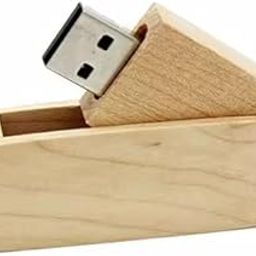 CleverlyGifted_4GB>Wooden USB Flash Drive with Swi-vel Design, 6.5 cm Length, Natural Wood Finish,2.0,Upto 10mbps, Ecofriendly-2
