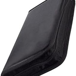 CALANDIS™ 2x80Disc Heavy Duty CD DVD Storage Bag Case PU Leather Disks DVD Holder Black | Media Cases & Storage | Blank Media, Care & Storage | TV, Video & Audio Accessories | TV, Video & Home Audio-12