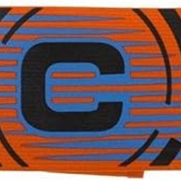 Enakshi (LABEL) Creations 5xCaptain Armband Football Soccer Sports Adjustable Arm Bands Orange-14