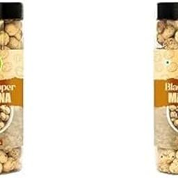 Natural Fridge Black Pepper Makhana | Rosted Makhana | Kali Mirch Flavour Makhana With Healthy Snacks | Makhana Namkeen Snacks| Healthy Food (70Gram Pack Of 2)-image-36