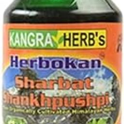Kangra Herb's Herbokan Sharbat Shankhpushpi 500ml, 100% Pure Organically Cultivated Himalayan Herbs Promote Proper Liver Functioning and Other Digestive Problems-20