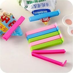 SHIPLORD® Kitchen Food Storage Seal Clips - 10 Pack Snack Bag Sealer Clamps for Keeping Food Fresh-image-96