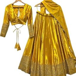 Stylish Chinon Embroidered Work Lehenga Choli For Women| Bridal Wear Lehenga Choli-image-18