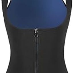 BNF Women Sweat Sauna Waist Trainer Corset Cincher Slimmer Vest Blue_XXL XXXL | Clothing, Shoes & Accessories | Womens Clothing | Intimates & Sleep | Shapewear-image-26