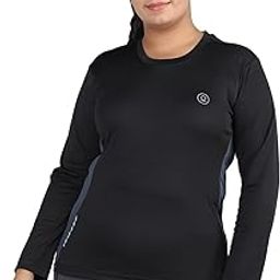 Women Regular Fit Full Sleeve Round Neck Dry Fit Gym Sports T-Shirt-image-66