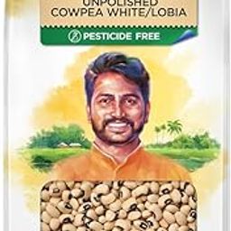 DeHaat Honest Farms Pesticide Free Unpolished Cowpea White/Lobia 500 gm.-13