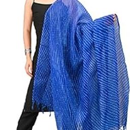 Beautiful Printed Kota Doria Lehriya Dupatta with Tassels for Regular Wear-17-image-29