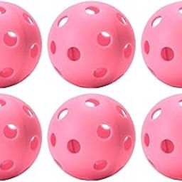 Enakshi® Indoor Pickleball Balls 26 Holes Hard 74mm for Tournament Play Indoor Courts 6pcs|Sporting Goods | Tennis & Racquet Sports | Tennis | Balls-image-51