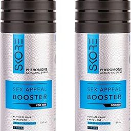 Skore Pheromone Activating Deodorant Spray For Men, 150ml (Pack Of 2)-image-63