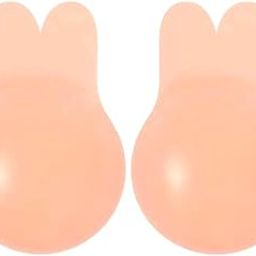 Reusable Silicone Nipple Covers, Invisible Adhesive Bra Off White-image-63