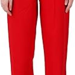 Flowy Rayon Kurti Pants for Women Straight Regular Fit, Stylish Solid Bottom Wear with Elastic & Drawstring, Side Pocket, Casual, Office, Party & Outdoor Wear-image-123