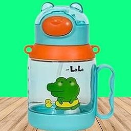 The Cheeky Kidzz Baby Unbreakable Sipper Bottle Cup/Mug Learning Sippy BPA Free Anti Spill Sippy Cup Dust-Proof Sippy Cup with Twin Handles Sipper for Toddlers/Infants/Babies (Design 30)-image-24