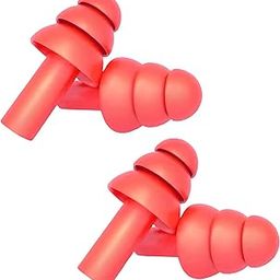 MeeTo Soft Silicone Noise Reduction Ear Plugs for Sleeping, Meditation, Swimming Adult and Child Reusable For Travel – (1 Pair, Multicolor)-20