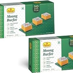 Haldiram's Nagpur Sugar Free Moong Burfee (250 Gm) Pack Of 2-7
