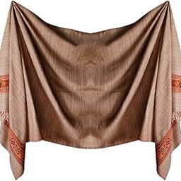 Pure Woolen Kullu Design Shawl Kashmiri Stole/Shawl Soft and Warm Stoles For Women and Girls Set of 1-image-58
