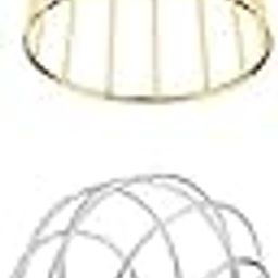 UJEAVETTE® 20'' Freestanding Metal Mannequin Head Stand Hat Display Rack Wig Holder 2x-24