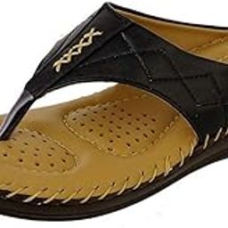 Ortho Slippers-Dr Sandals for Women Suitable for Knee Pain, Diabetic & Orthopedic Footwear for Women HF356-picture-44