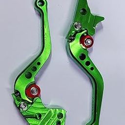 PA Adjustable Brake and Clutch Levers Fit for Bajaj Pulsar/KTM (Green)-17