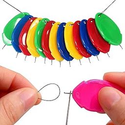 Jasol 5 pic Sewing Needle Threaders Fits All Needle Sizes, Multicolor-23