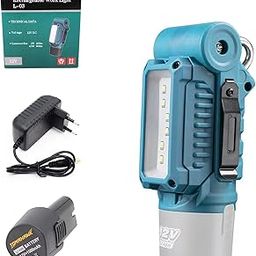 Tomahawk® FLT-5640 12V LED Work Light, Rechargeable Rotatable Torch Lamp, Portable Flashlight for Outdoor & Indoor Use, Compatible with Li-ion Battery-image-14