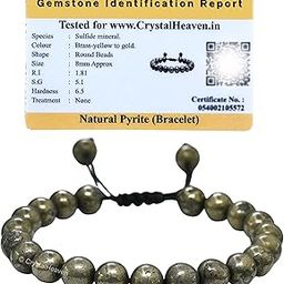 Natural Healing Crystal Bracelet for Women Men - AAA Grade Original Healing Gemstone Adjustable Bracelet for Yoga Reiki Meditation Feng Shui-13