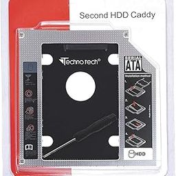 WISTAR Original Caddy for Laptop Caddy 12.7 MM Second HDD DVD Slot SATA 2.0 Slim-18