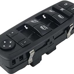 901-473 Front Driver Side Power Master Window Switch Compatible with 2009-2012 Ram 1500 2500 3500 Replacement# 4602863AD 4602863AB 4602863AC-26