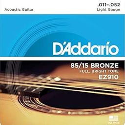 D'Addario Acoustic Guitar Strings Set [EZ 910]-31