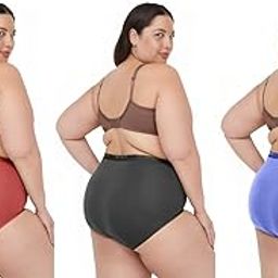 Plus Size Panties for Women || Pack of 3 || Multicolor-picture-29