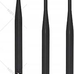 NISTECH 2.4GHz WiFi Whip Antenna 5dBi with SMA Male (Pack of 3) for WiFi Router Hotspot, PCI PCIe Network Card, WiFi USB Adapter, Wireless Range Extender 3 PCS-image-34