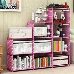 YouCopia Book Self – 9 Cases Portable Book Shelf, Kids Books Racks for Home Plastic, Bookshelf for Home, Book Shelves, Book Stand, Organizer, Rack for Study Room/Library-image-61