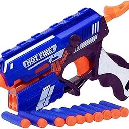 Graphene Blaze Storm Soft Bullet Shooting Gun Toy – Pull-Back Trigger Action with 10 Foam Bullets Safe Toy for Kids,Hot fire Soft Bullet Gun Toy-image-18