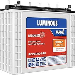 Luminous Red Charge RC 24000 PRO 180 Ah/12V Recyclable Tall Tubular Inverter Battery for Home, Office and Shops-image-41