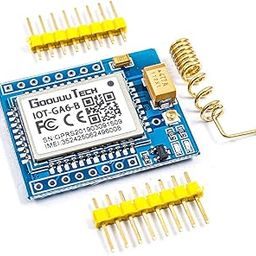 Robocraze Tech Mini IOT-GA6 GPRS GSM Module | IOT-GA6-B Mini GPRS GSM Module Replace SIM900 | with Onboard Micro SIM Card Holder- GA6 GPRS GSM Module- (Pack of 1)-70