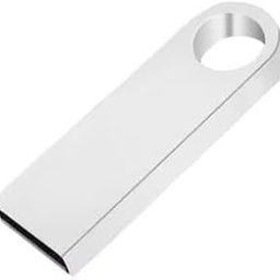 SippyTales > 4GB Metal USB Flash Drive, Keyring Design, Silver, 2.0, Without Print, Upto 10mbps, Gift for Boys, Girls, Unisex-31